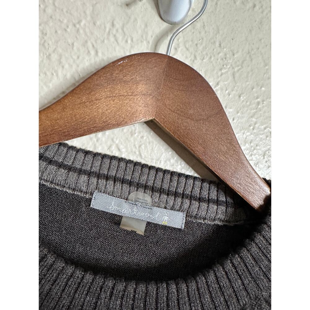 Smartwool Riva Ridge Crewneck Sweater Merino Wool Gray Mens M - Picture 12 of 12